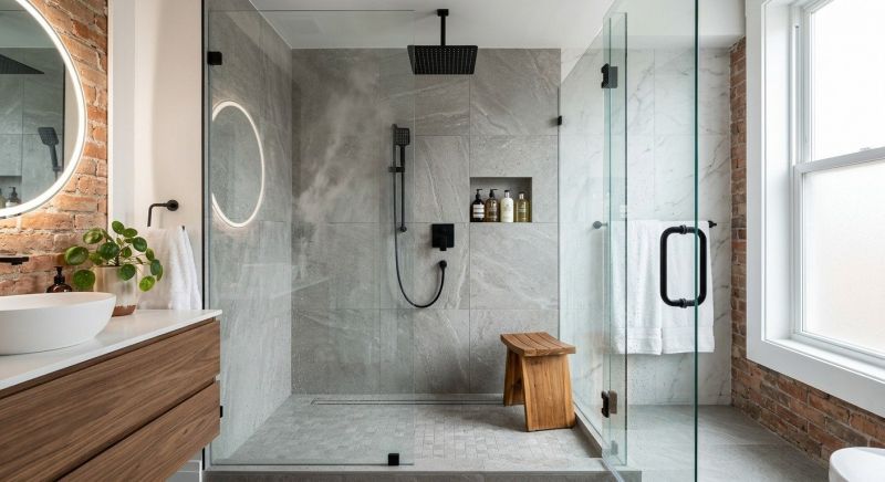 Bathroom Shower Renovation in Danbury, CT