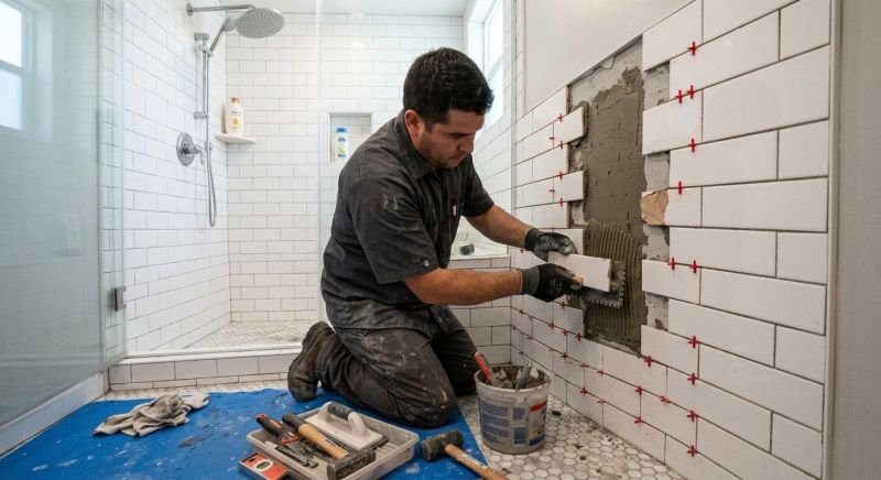 Shower Tile Repair in Longmont, CO