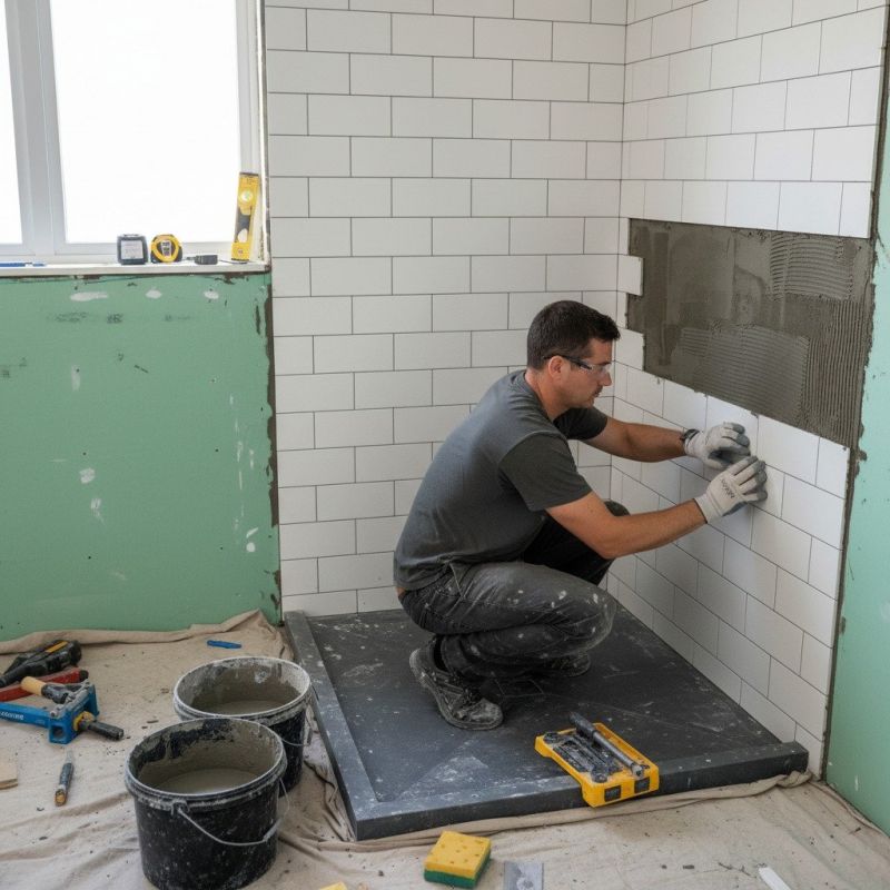 Tile Surround Installation in Conroe, TX