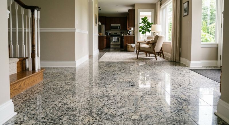 Granite Floor Installation in Kansas City, KS