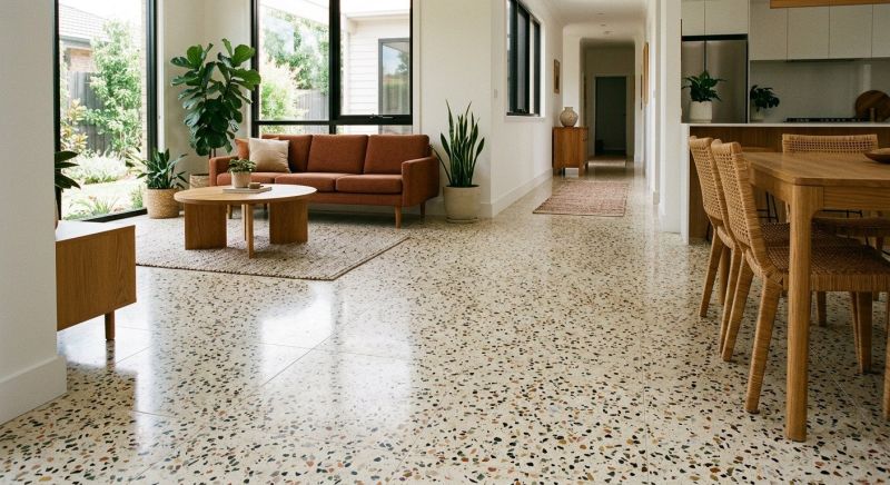 Terrazzo Flooring Installation in Wilmington, NC