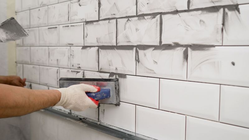 Tile Grout Staining