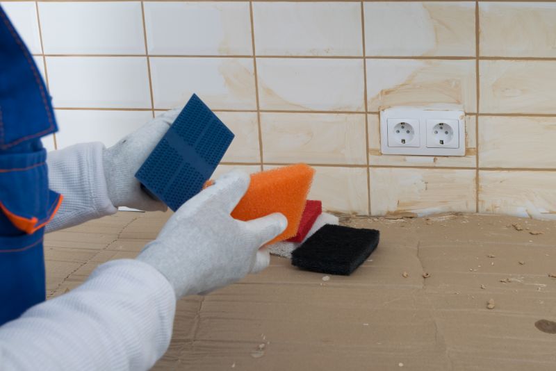 Tile Grout Staining