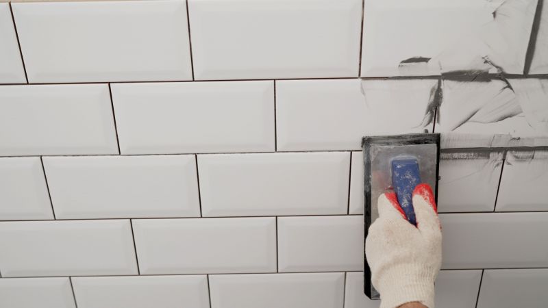 Tile Grout Staining