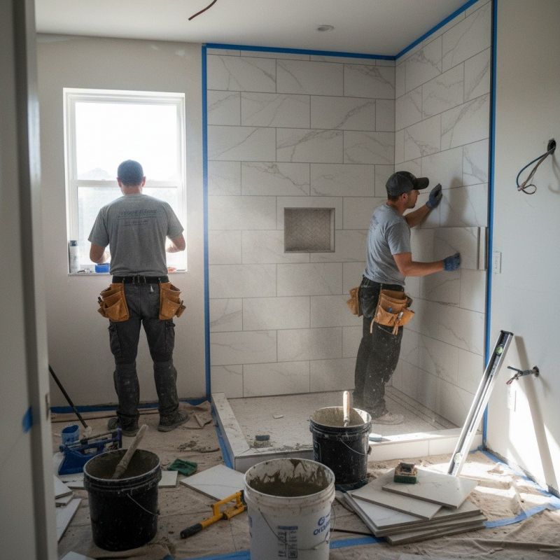Tile Shower Floor Installation in Denver, CO