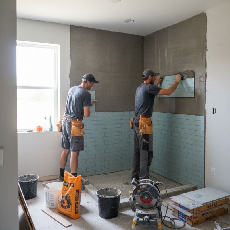 Tile Shower Installation in Conroe, TX